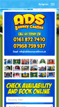 Mobile Screenshot of adsbouncycastles.co.uk